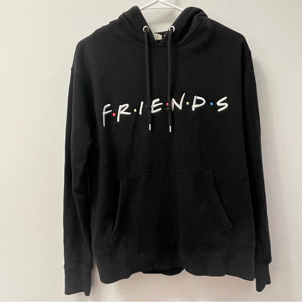 Friends x H&M black hoodie